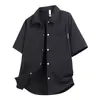 Douyin Live Kuaishou Más Vendido Conjunto de Dos Piezas Camisa de Manga Corta + Pantalones Cortos para Hombre Retro Americano cle
