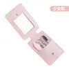 Espejo de Belleza Portátil, Set de Cuchillas para Depilar Cejas, Tijeras Multiusos para Cejas, Set de 4 Piezas, Pinzas, Cepillo para Cejas, Herramienta Pinza de Belleza para Cejas para Principiantes