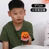 Linterna de Calabaza de Halloween Songyin Cubo de Calabaza Portátil para Niños Tarro de Dulces Juguete Luminoso para Actividad de Jardín de Infancia