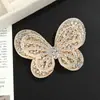 Lujo Ligero Completo Diamante Gama Alta Mariposa Parches de Tela Moda Ropa Decoración Accesorios Ropa DIY Zapatos Sombreros Parches Bordados Mayoreo