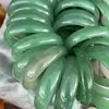 Venda Direta de Fábrica de Pulseiras de Jade Aventurina de Xinjiang, Pulseiras de Jade Verde Ovo de Pato, Pulseiras de Jade Aventurina de Cor Clara, Pulseiras de Jade Água Clara Verde Lago