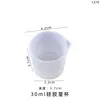 Molde de Resina de Cristal DIY Papoula 30ml Copo Medidor de Silicone Ferramentas para Resina Molde de Silicone Venda por Atacado em Estoque