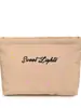 Bolsa de cosméticos pequeña y fresca con bordado de alta gama para mujer, bolsa de almacenamiento portátil de lona interior de gran capacidad con acabado, bolsa de lavado de maquillaje