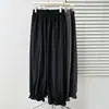 Tallas Grandes Verano Nuevo Estilo Sencillo Adelgazantes Ligeros Seda de Hielo Secado Rápido Pantalones Bombachos Talla Grande Casual Pantalones Linterna para Mujer 0515