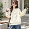 Otoño 2026 Nueva Sudadera Redonda para Niñas Corazón de Amor Moda Elegante Tallas Mediana y Grande Niñas Manga Larga Cálida Superior Invierno