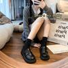 Sapatos Pequenos de Couro com Solado Macio Estilo Academia Britânica Básicos Versáteis Uniforme de Menina Mocassins Planos Sapatos Individuais Femininos para o Trabalho