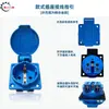 Generador de Gasolina Diésel Piezas 2KW 3KW 5KW 6.5KW 16A 220V Enchufe de Pared Europeo de Dos Pines