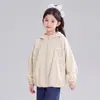 Chaqueta con Capucha para Niña, Nueva Chaqueta Casual Estilo Coreano para Primavera y Otoño 2026, Top Versátil de Moda para Niños Mayores, Otoño