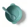 Tigela de Arroz Infantil de Palha de Trigo Desenho Animado Mickey Combinações de Pratos Prato Louça Suplementar para Comida de Bebê
