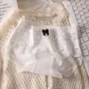 Calcinhas de Algodão Macio Estilo Doce e Cortesão Fair Isle para Meninas, Algodão Puro, Confortáveis, Gancho Estendido, Laço de Renda, Tanga