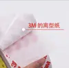 Fita Dupla Face Removível 3M9080R 0,15mm Papel Algodão Semitransparente Adesivo Acrílico Fácil de Cortar e Perfurar Sem Deixar Marcas