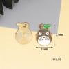 Dibujos Animados Totoro Accesorios para Joyería DIY Decoración de Bolsa de Estudiante Japonesa Colgante Colgante de Gato con Esmalte de Aceite de Aleación