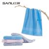Toalla Sanli Toalla de algodón Toalla de cara de rizo de algodón Toalla de cara rota de color liso Toalla absorbente de clase A para adultos para el hogar