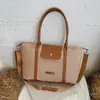 Bolsa Grande para Mujer 2025 Estilo Coreano Bolso de Hombro Tote con Gran Capacidad, Ligero Otoño Simple Portátil Nuevo Estilo para Viajar al Trabajo