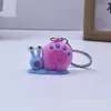 Novo Chaveiro Pingente Desenho Bob Esponja Patrick Cola Macia Pequeno Presente para Pendurar em Mochila Escolar Infantil para Estudantes
