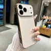 Funda Protectora Galvanizada Mate Exclusiva de Amazon para iPhone 18promax Película para Lente 18/17 Funda para Teléfono