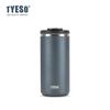Tyeso Nova Caneca Térmica Portátil com Tampa Flip-Top para Beber Diretamente Caneca de Café Caneca para Viagem de Carro Caneca Refrigeradora
