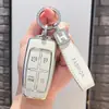 Cubierta Especial para Llave Genesis G80/G70/Gv80/Gv70 Estuche de Cristal para Llave de Coche Carcasa de Gama Alta