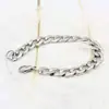 Pulsera de Acero Inoxidable para Mujer, Estilo Coreano, Joyería Simple y Personalizada, Pulsera de Acero de Titanio para Pareja de Hombres, Estilo Nkins de 9 mm para Mujer