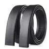 Cinturón de Cuero Puro de Primera Capa para Hombre, Cuero Genuino Sin Hebilla, Hebilla Automática Nueva, Cinturón Versátil de Alta Gama para Pantalones