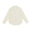 Camisa de Manga Larga para Hombre Camisa con Cuello Estilo Nuevo Otoño 2026 Japonesa Color Sólido Retro Tendencia Chaqueta Versátil Algodón