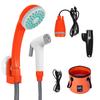 Ducha de Coche Portátil para Exteriores USB Inalámbrica Doble Propósito Camping Baño Transfronterizo Inglés Portátil para Exteriores