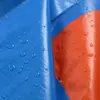 Lona 10*15m PE azul-laranja (tamanho real 9*14,5) metros