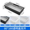 Caja pasacables de escritorio de oficina, pasacables para mesa de computadora, mesa de conferencias, caja pasacables de plástico empotrada, plástico con cepillo amortiguador, caja pasacables