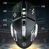 Mouse E-Sports Luminoso Hot Wheels Adecuado para King Chicken Lol Gaming Oficina Periférico de Computadora 6D Mouse Bluetooth