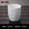Xícara de Chá Cerâmica Branca Pura Casa de Chá da Manhã Taça de Vinho Restaurante Hotel Borda da Taça Hotel Catering Estilo Chinês Mesmo Estilo Conjunto de Chá