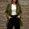 2026 Novo Casaco de Lã Feminino Estilo Europeu e Americano Outono e Inverno Temperamento Casaco de Lã Solto de Botão Duplo