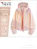 Ropa de Protección Solar Rosa Woodpecker para Mujer 2026 Nuevo Estilo de Verano, Muy Atractiva para Figuras Menudas, Ropa de Protección Solar con Protección UV, Ropa de Abrigo Ligera