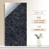 Azulejo Cerâmico de Luxo Guangdong 750X1500 Cinza Preto Brilhante com Padrão de Pedra para Sala de Estar, Sala de Jantar, Ktv, Azulejos de Parede e Piso com Textura de Mármore Branco