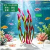 Planta de simulación para acuario suministros para acuario decoración de paisaje para pecera plantas acuáticas de simulación artificial flor de plástico algas hierba de algas