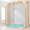 Escada de corda para escalada infantil escada de treinamento de escalada material infantil teto suspenso esportes multi-funcional educação infantil aptidão física ao ar livre