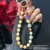 Cadena para Teléfono Bodhi, Colgante de Teléfono con Cuentas Hecho a Mano, Cadena Colgante de Resina con Huella de Gato, Lanyard para Teléfono Popular en Tiktok al por Mayor