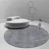 Alfombra redonda resistente a las manchas para oficina, computadora, e-sports, silla giratoria, mecedora, mesa de comedor, taburete de estudio, alfombrilla redonda para suelo de dormitorio