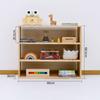 Armario de material educativo Montessori para jardín de infantes, armario de madera maciza sencillo, armario de almacenamiento de juguetes para habitación de bebés y niños.