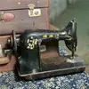 Objetos Viejos Nostálgicos Folclóricos, Cabezal de Máquina de Coser de la República de China, Escaparate Nostálgico, Accesorios para Cine y Televisión, Artículos Varios Antiguos