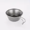 Acero Inoxidable 304 para Exteriores Sierra Bowl Vajilla para Picnic y Camping Taza Portátil para Camping Bowl Camping