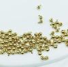 Contas de posicionamento de ouro 14k banhadas a cobre com retenção de cor, colar de panela de pressão, fechos, pulseira artesanal faça você mesmo, fivela de posicionamento de bobina de cabo de aço