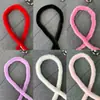 Tiras de Piel de Conejo Sintética al por Mayor para Cheongsam, Traje Tang, Hanfu, Puños de Capa, Cuellos y Recorte de Piel Artificial para Zapatos y Sombreros
