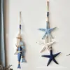 Luces de Cortina de Peces Producto Nuevo Luces de Cortina de Peces Pequeños de Océano Estrellas de Mar Artesanías de Madera Adornos