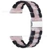 Adecuado para Correa de Reloj Inteligente Samsung Watch7/6/5 20/22 mm Nuevo Color Resina Metal Correa de Reloj