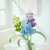 Directo de Fábrica Tejido a Mano Hilo de Jacinto Tejido Flor Artificial Producto Terminado Decoración del Hogar Personalizable en Lotes Pequeños