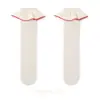 Calcetines para niños para primavera y otoño, calcetines largos hasta la rodilla para bebé, calcetines largos para bebé, calcetines hasta la mitad de la pantorrilla para niñas, calcetines lindos de muñeca con encaje