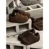 Sapatos Birkenstock Retro com Aumento de Altura Oculto, Sola Grossa, Velcro, Feminino, Novo Estilo Outono 2026, Confortáveis, Leves, Casuais