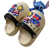 Pantuflas de Verano para Niñas, Zapatos Cerrados Suaves Antideslizantes de Dibujos Animados para Bebé de Interior, Zapatos de Playa para Niños, Zuecos