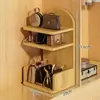 Estante de almacenamiento de bolsas en la parte superior del mueble de entrada, estante de niveles, almacenamiento de bolsos de mano y mochilas para el hogar, almacenamiento conveniente para artículos cotidianos