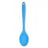 Colher de Silicone Colher de Silicone Coador de Silicone Talheres Pequeno Mais Colher de Tempero Filtro Mais Utensílios de Cozinha em estoque